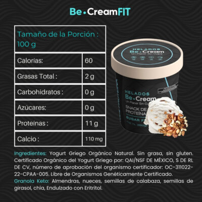 YOGURT GRIEGO CON GRANOLA KETO 1L - Imagen 3